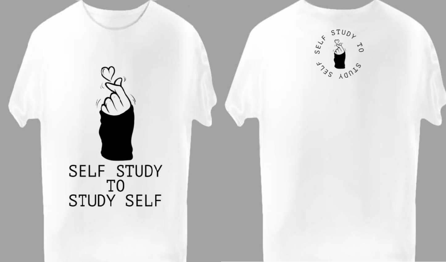 Self Study to Study Self Solid White